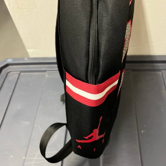 Nike Air Jordan 23 Chicago Bulls Jumpman Laptop Large Backpack Bag - Picture 3 of 8